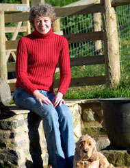Photo of one of Barking Mad's dog sitters looking after a friend