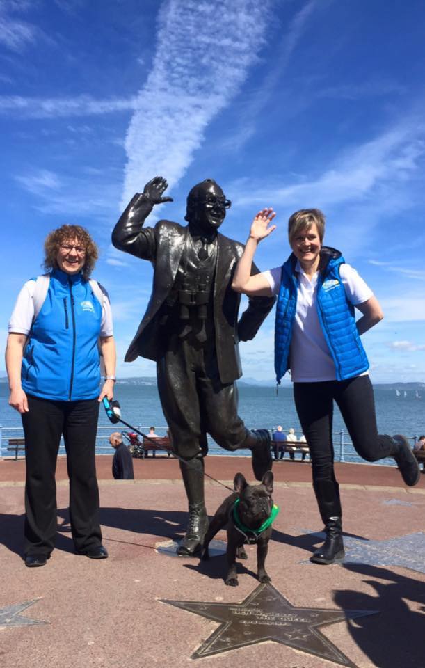 Morecambe dog sitters take part in a charity walk for Dogs for Good