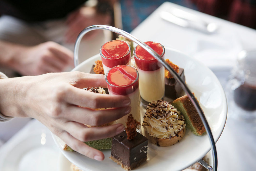 Afternoon tea at Matfen Hall