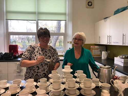 Tea Ladys Sue And And Ann