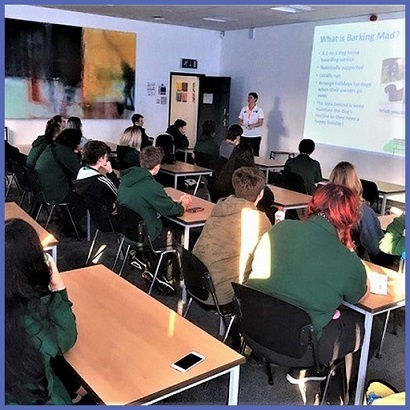 2 Presentation About Our Local Dog Boarding Service To Banbury And Bicseter College (1) (002)