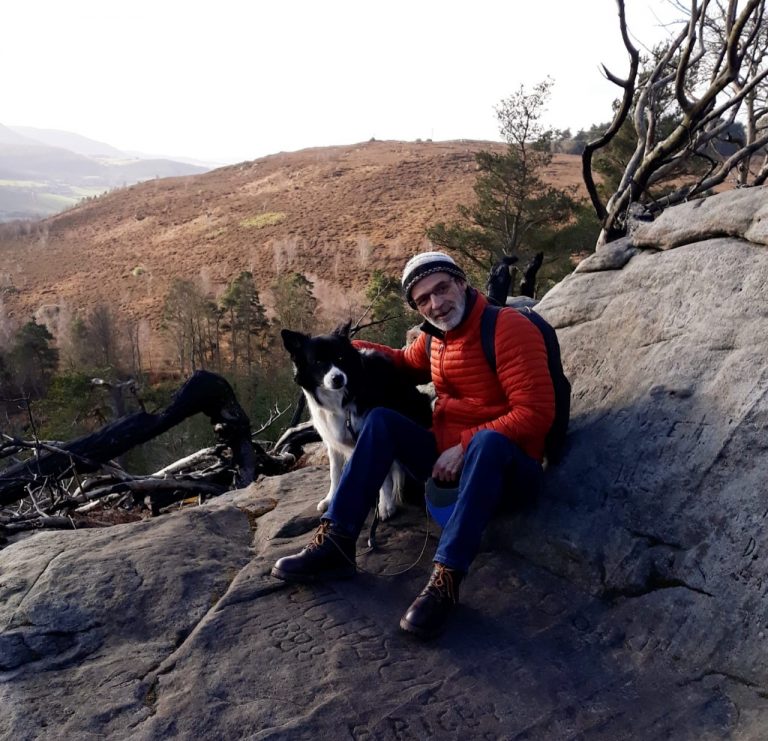 Jack And Nick At Thrunton Woods