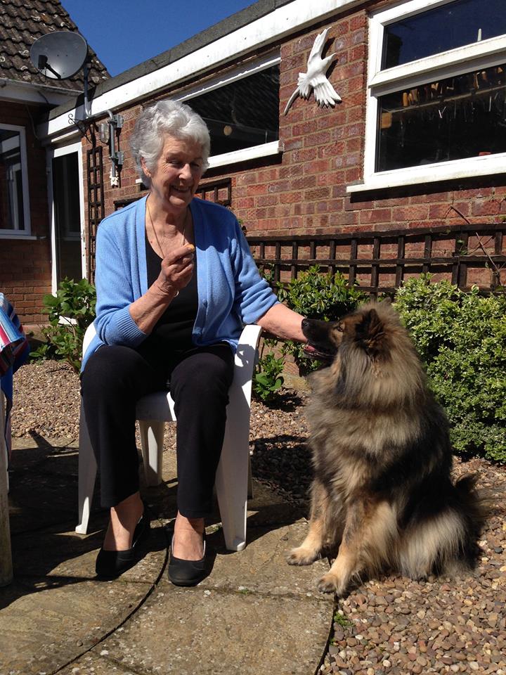 Barking Mad Dog Sitting Host Christine With Leia The Dog