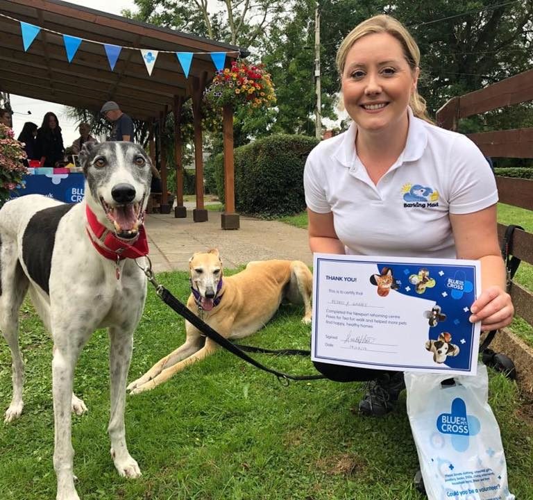 Blue Cross Newport Rehoming and Advice Unit Fun Walk and Tea Party
