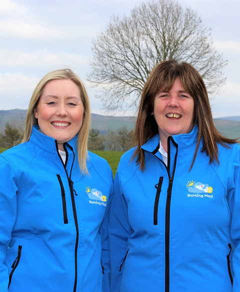 Lucy Callaway And Alison Preece New Barking Mad dog sitting business owners